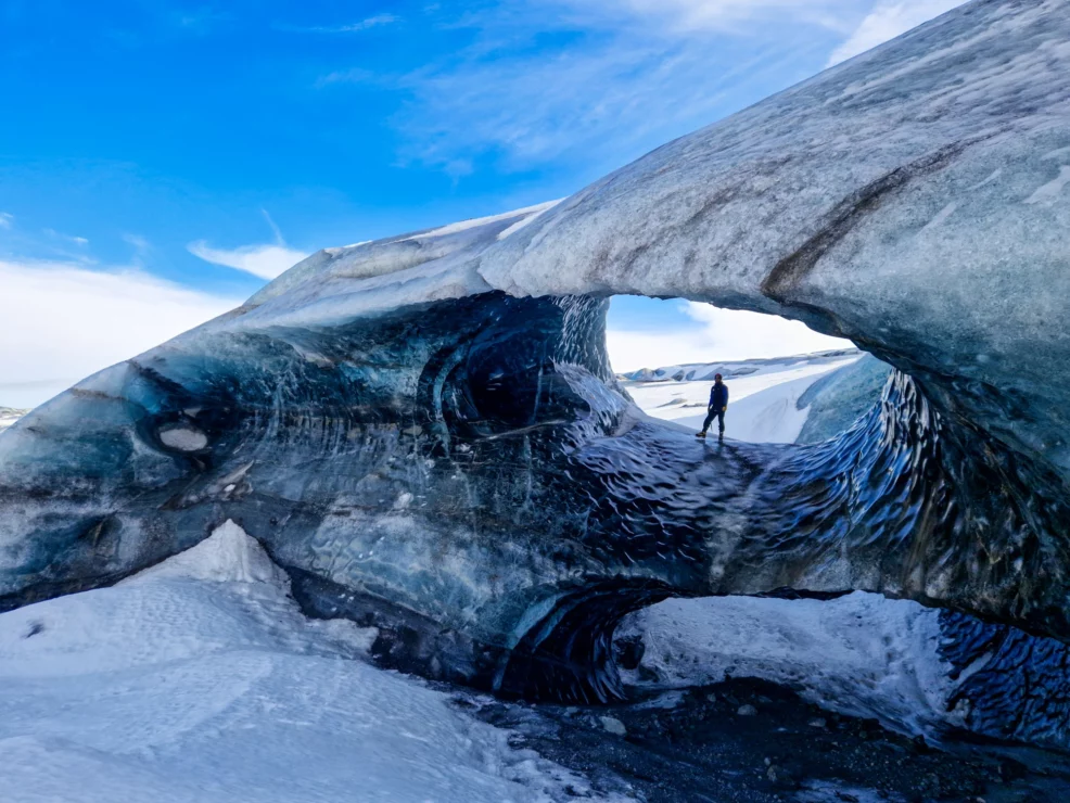 Winter Ice Cave Expedition